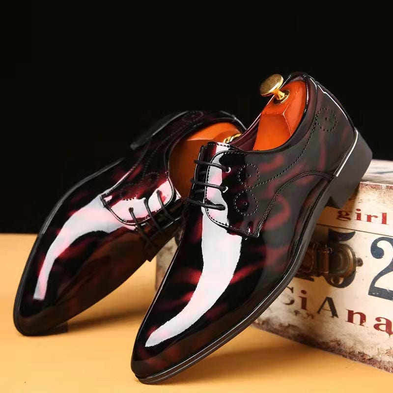 🐦Early Bird Offer🎁--🎉Mens Stylish Comfortable Non Slip Leather Oxfords Dress Shoes