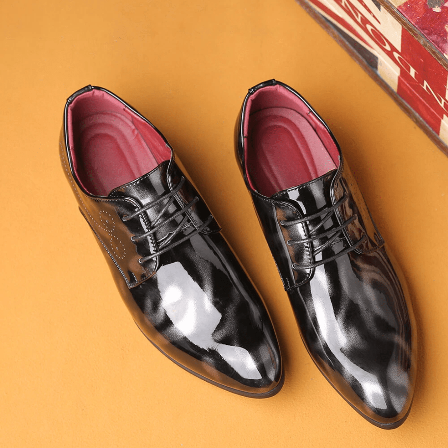 🐦Early Bird Offer🎁--🎉Mens Stylish Comfortable Non Slip Leather Oxfords Dress Shoes