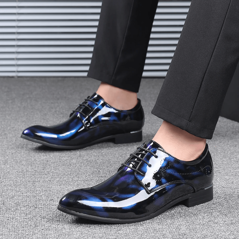 🐦Early Bird Offer🎁--🎉Mens Stylish Comfortable Non Slip Leather Oxfords Dress Shoes