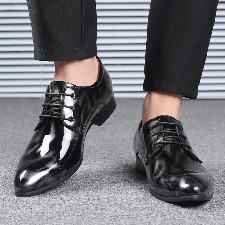 🐦Early Bird Offer🎁--🎉Mens Stylish Comfortable Non Slip Leather Oxfords Dress Shoes