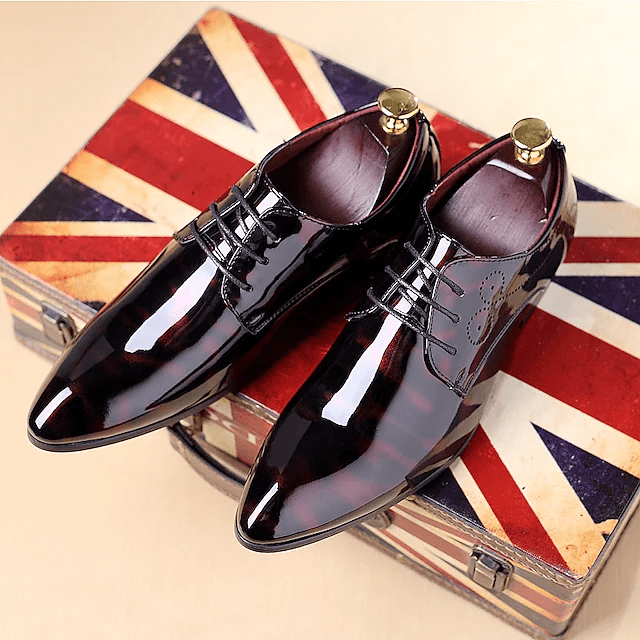 🐦Early Bird Offer🎁--🎉Mens Stylish Comfortable Non Slip Leather Oxfords Dress Shoes