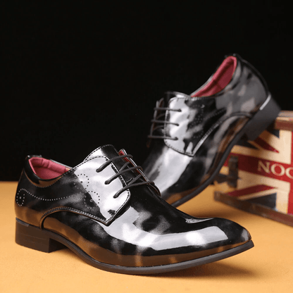 🐦Early Bird Offer🎁--🎉Mens Stylish Comfortable Non Slip Leather Oxfords Dress Shoes
